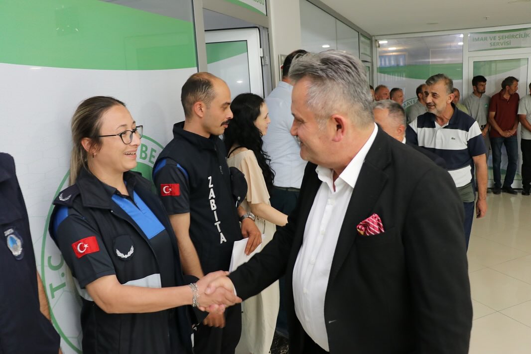 Cumayeri Belediyesi Ailesi Bayramlaştı